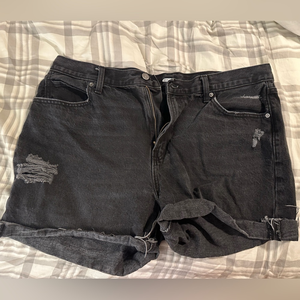 Old Navy Black Jean Shorts